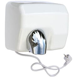 Secador de manos Merida STARFLOW Plus 2500 W, acero color blanco