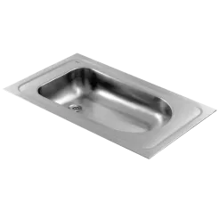 Bañera para bebés KWC acero noble mate