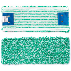 Mopa de microfibra verde con clip 50 × 17 cm