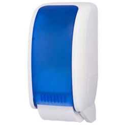 Toilet paper dispenser Cosmos automatic blue and white