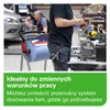 Stojak na czyściwo w rolce Tork 652008, czerwono-czarne ABS – przykład użytkowania