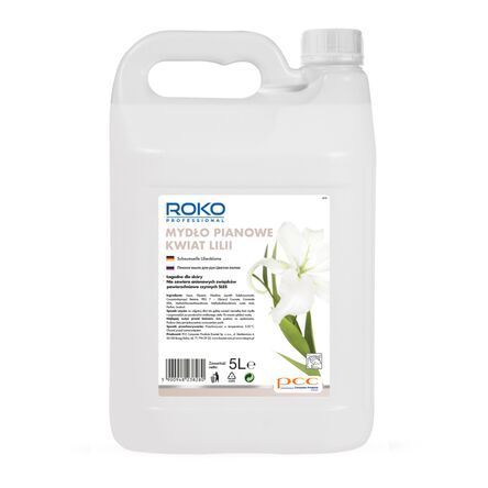 Foaming Liquid Soap ROKO Lily Flower 5 liters