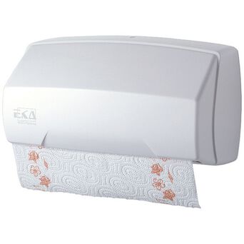 Podavač papírových ručníků na roli SALAMANKA EkaPlast plast bílý