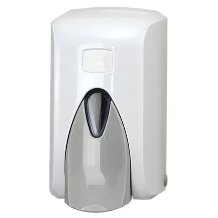 Dispenser na tekuté mýdlo SANITARIO ESTE 0,5 litru bílý plast