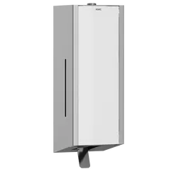 Dozownik do mydła w pianie 650 ml KWC Exos, stal kolor biały
