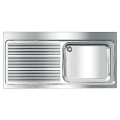 KWC utility sink 700 × 1000 × 1400 mm stainless steel