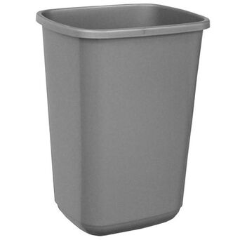 Cubo de reciclaje de 45 litros Merida QUATRO de plástico gris