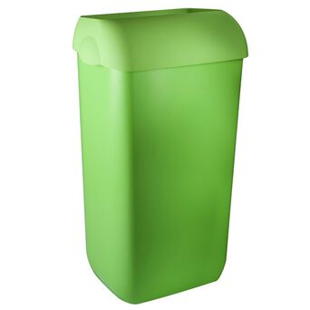 Trash bin 23l green