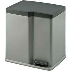 Odpadkový kôš 21 litrov Curver DUO, šedý plast