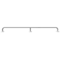 Držák pro osoby s postižením Faneco ⌀ 25 mm, 180 cm, ocel, bílá barva