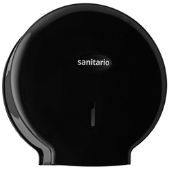 Midi Sanitario Negro black plastic toilet paper container