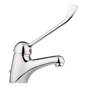 Medical lever basin mixer tap