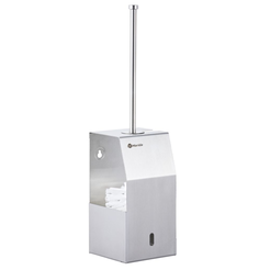 Hängende WC-Bürste Merida, mattierter Stahl