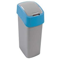 Mülltrennbehälter 25 Liter Curver FLIP BIN, blauer Kunststoff