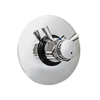 Adjustable self-closing concealed shower valve