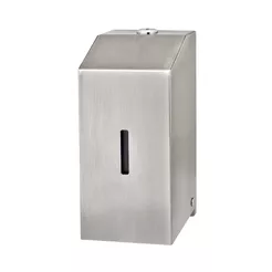 Dispensador de jabón Sanitario 500 ml, acero inoxidable mate