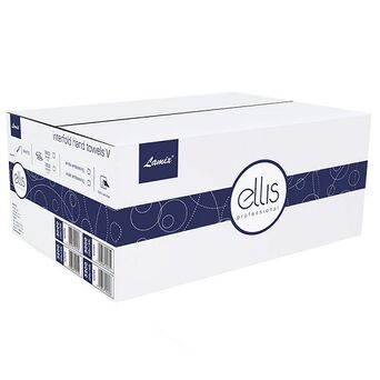 Ręcznik papierowy ZZ Lamix Ellis Professional 2 warstwy 3000 szt. biały celuloza