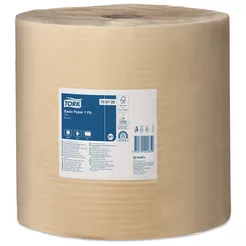 Papierhandtuch in Minirolle Universal Tork 1-lagig 1000 m braunes Altpapier