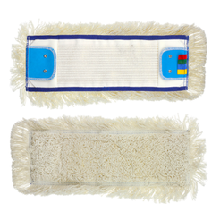 Mop s kapsou a klipsom z bavlny Duo 40 cm