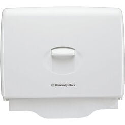 Držák na toaletní vložky Kimberly Clark AQUARIUS, bílý ABS plast