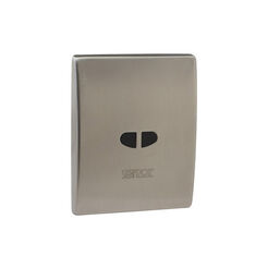 Elektronická podomítková splachovací nádrž na pánský záchod, připojení 1/2, napájení 6V baterií