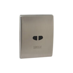 Elektronická podomítková splachovací nádrž na pánský záchod, připojení 1/2, napájení 6V baterií