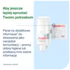 Dozownik do mydła i dezynfekcji Tork 564500 S4, białe ABS – higieniczne użytkowanie, prezentacja informacji