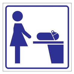 Toilet sign Baby Changing Station