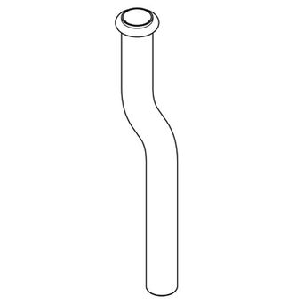 Bent pipe for AQUALINE 20 mm flush Franke