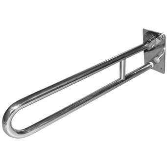 Removable handrail for disabled ⌀ 25 50 cm stainless steel