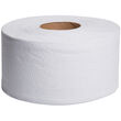 Gofrowany bezzapachowy biały papier toaletowy z makulatury i celulozy