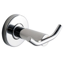 Vešiak do kúpeľne dvojitý MEDIUS lesklá oceľ Franke