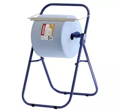 Soporte para paños industriales Sanitario, acero azul