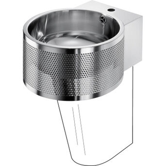 Franke round stainless steel sink