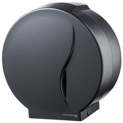 Držák toaletního papíru Bisk MASTERLINE Midi, černý ABS plast