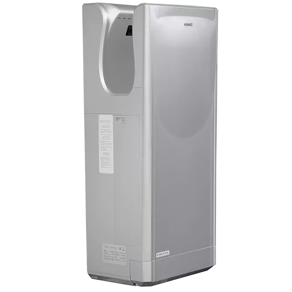Sušička rúk KWC DRY 1650 W, strieborný ABS plast