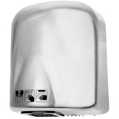 Hand dryer 1650 W polished steel