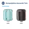 Czyściwo włókninowe wielozadaniowe w małej rolce Tork 510137 exelCLEAN 152 m białe – kompatybilne wkłady i dozowniki