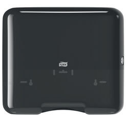 Tork folded hand towel dispenser black
