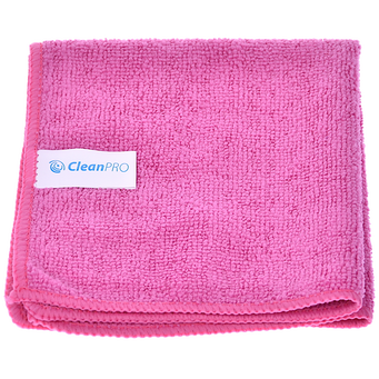 Microfibre Cloth Red CleanPRO ULTRA SOFT 30x30 cm