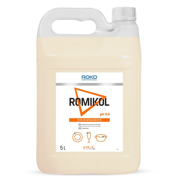 Płyn do mycia naczyń ROKO PROFESSIONAL ROMIKOL Limón 5L