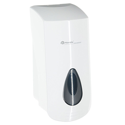 Merida hand soap dispenser TOP 2 liters, white ABS plastic