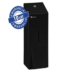 Dispensador de líquido desinfectante 1000 ml Merida STELLA Black Line, acero color negro