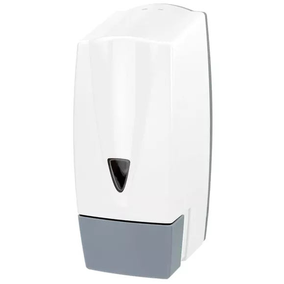 Dozownik do mydła w płynie Sanitario 500 ml, białe tworzywo ABS