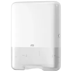 Handtuchspender Tork, System H3, weißes ABS-Kunststoff