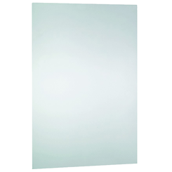 Espejo para prisiones 700 x 500 mm Faneco, acero inoxidable pulido