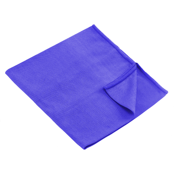 Microfiber cloth for windows 38 x 40 cm blue.