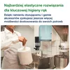 Dozownik do mydła i dezynfekcji z ramieniem dozującym Tork 564108 S4, czarne ABS – przykład użytkowania
