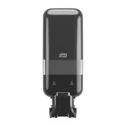 Dispensador de jabón y desinfectante con brazo dispensador Tork, plástico ABS negro