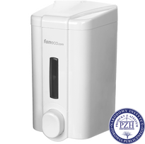 Atestowany litrowy dyspenser na mydło w płynie dolewane do kanistra